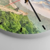 Esfera sin numeración, con rayas