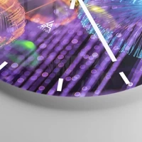 Esfera sin numeración, con rayas