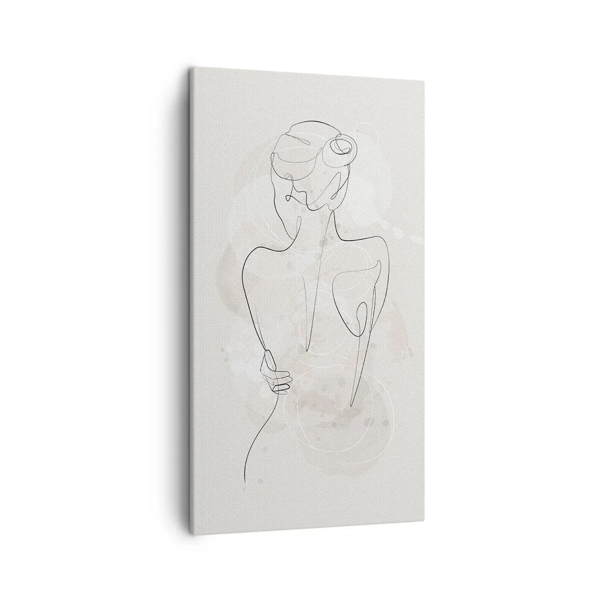 Cuadro sobre lienzo - Impresión de Imagen - Como un cuerpo sensible - 45x80 cm