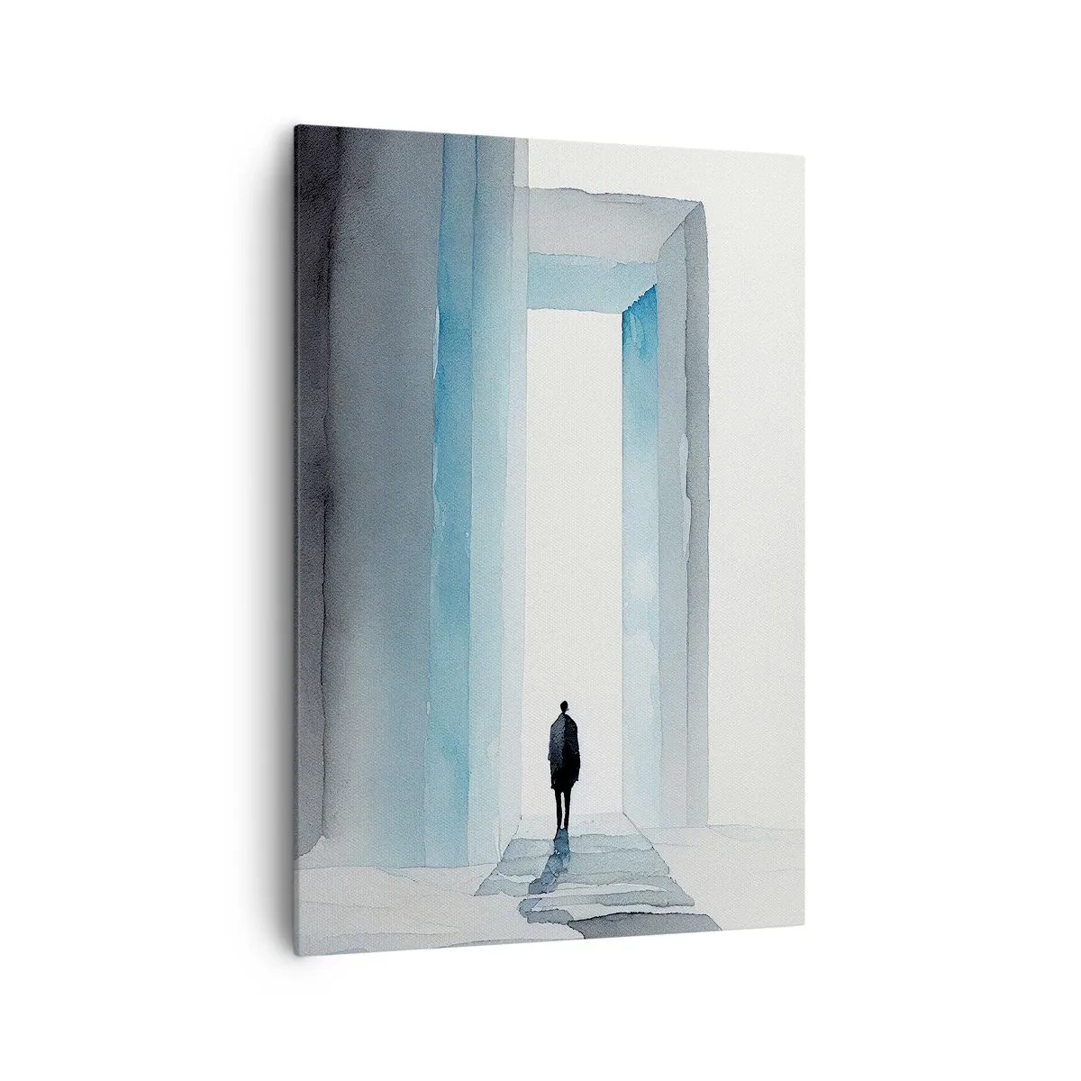 Cuadro sobre lienzo - Impresión de Imagen - Vivir sin límites - 70x100 cm