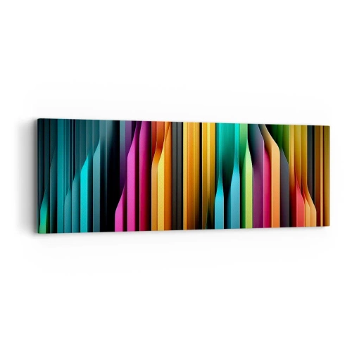 Cuadro sobre lienzo - Impresión de Imagen - Órgano luminoso - 90x30 cm