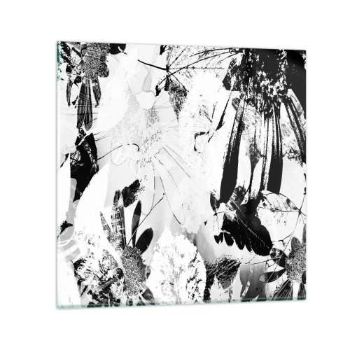 Cuadro sobre vidrio - Impresiones sobre Vidrio - Otoño en negativo - 30x30 cm