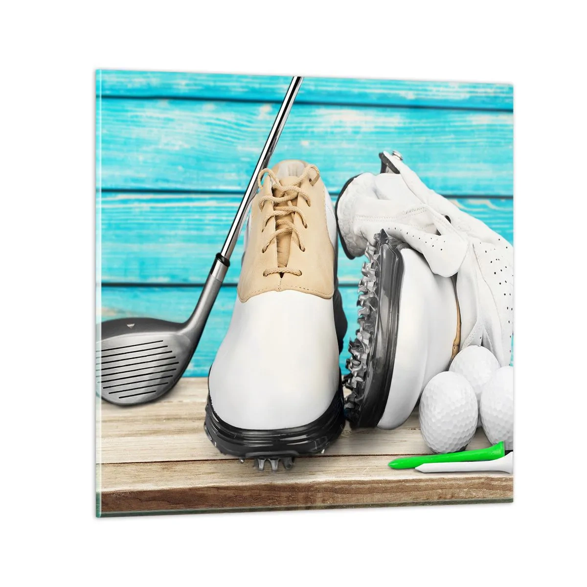 Cuadro sobre vidrio - Impresiones sobre Vidrio - Todo listo - 40x40 cm