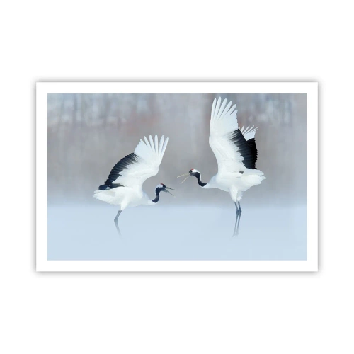 Póster - Danza en la niebla - 91x61 cm