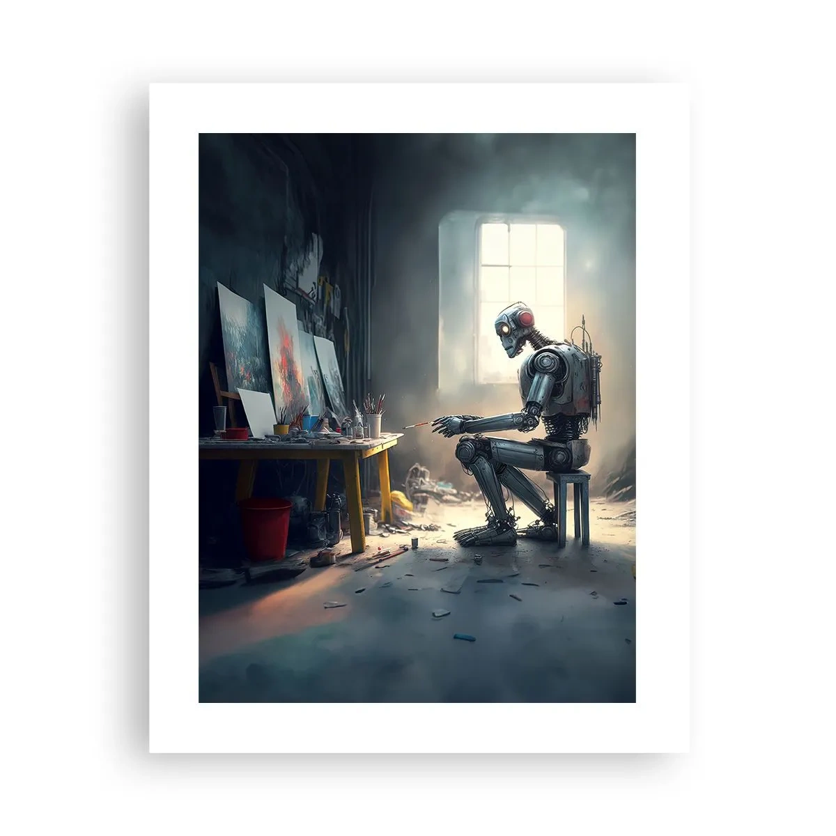 Póster - El acto de creación - 40x50 cm
