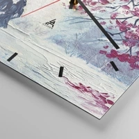 Esfera sin numeración, con rayas