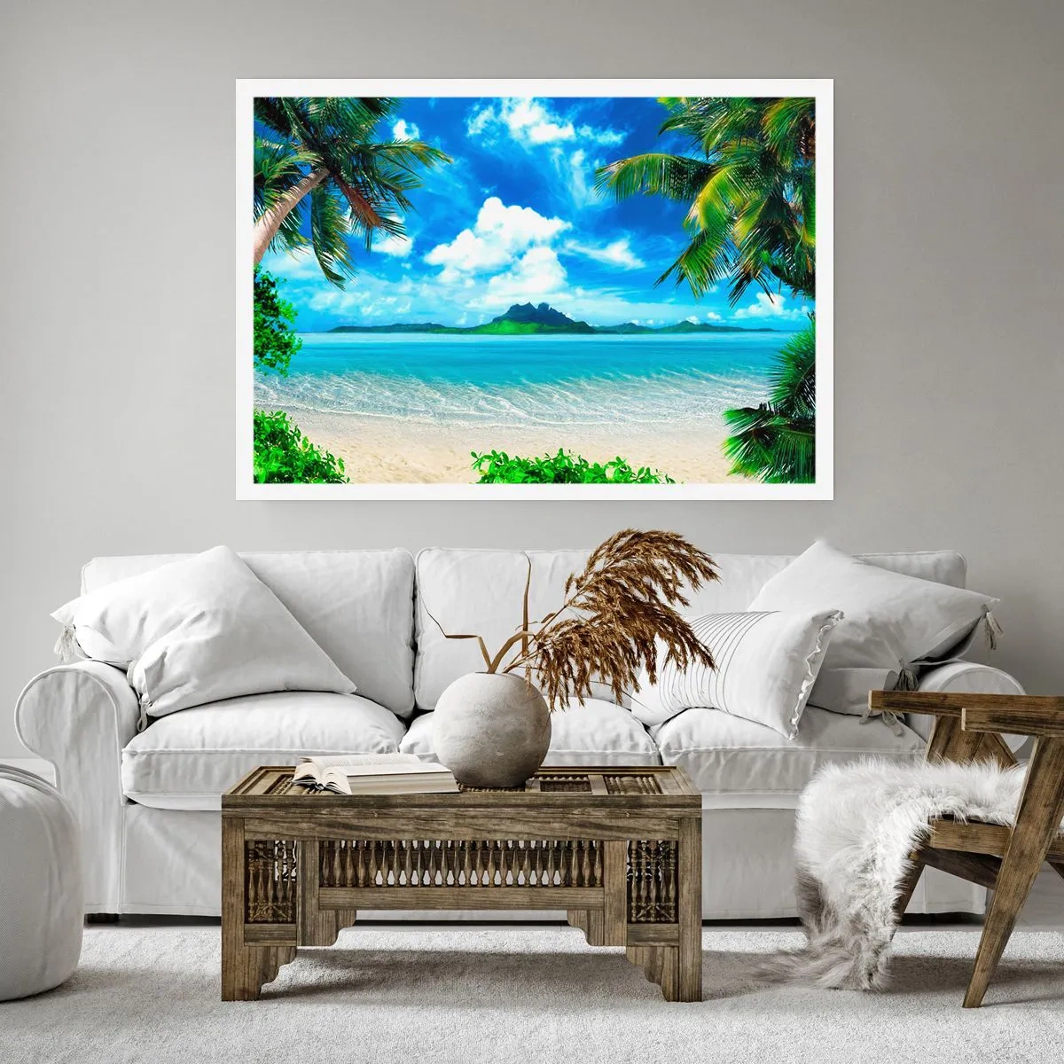 Póster - El azul de los trópicos - 40x30 cm