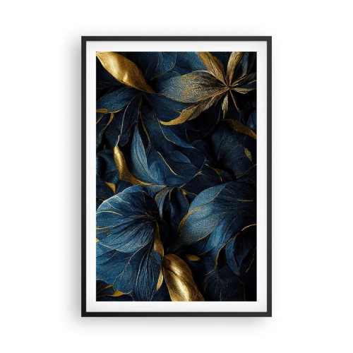 Póster en marco negro - Forradas de oro - 61x91 cm