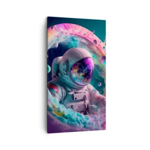 Cuadro sobre lienzo - Impresión de Imagen - Puerta estelar - 45x80 cm