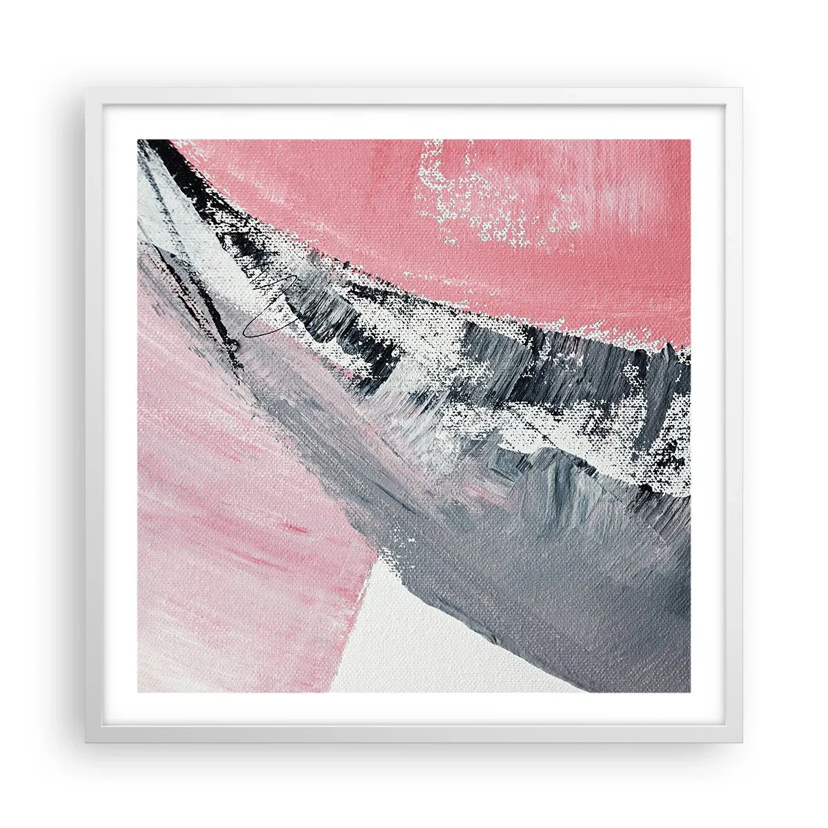 Póster en marco blanco - Composición a juego - 60x60 cm