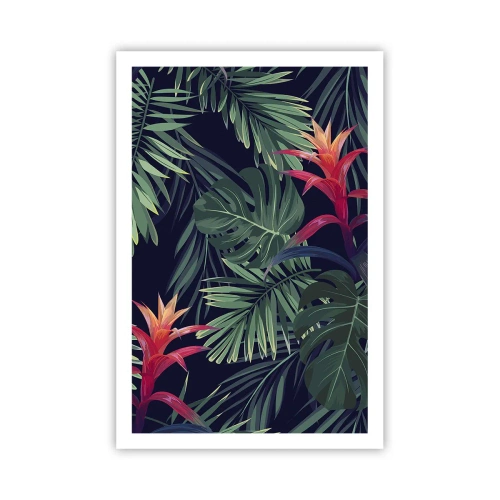 Póster - Encender el color verde - 61x91 cm