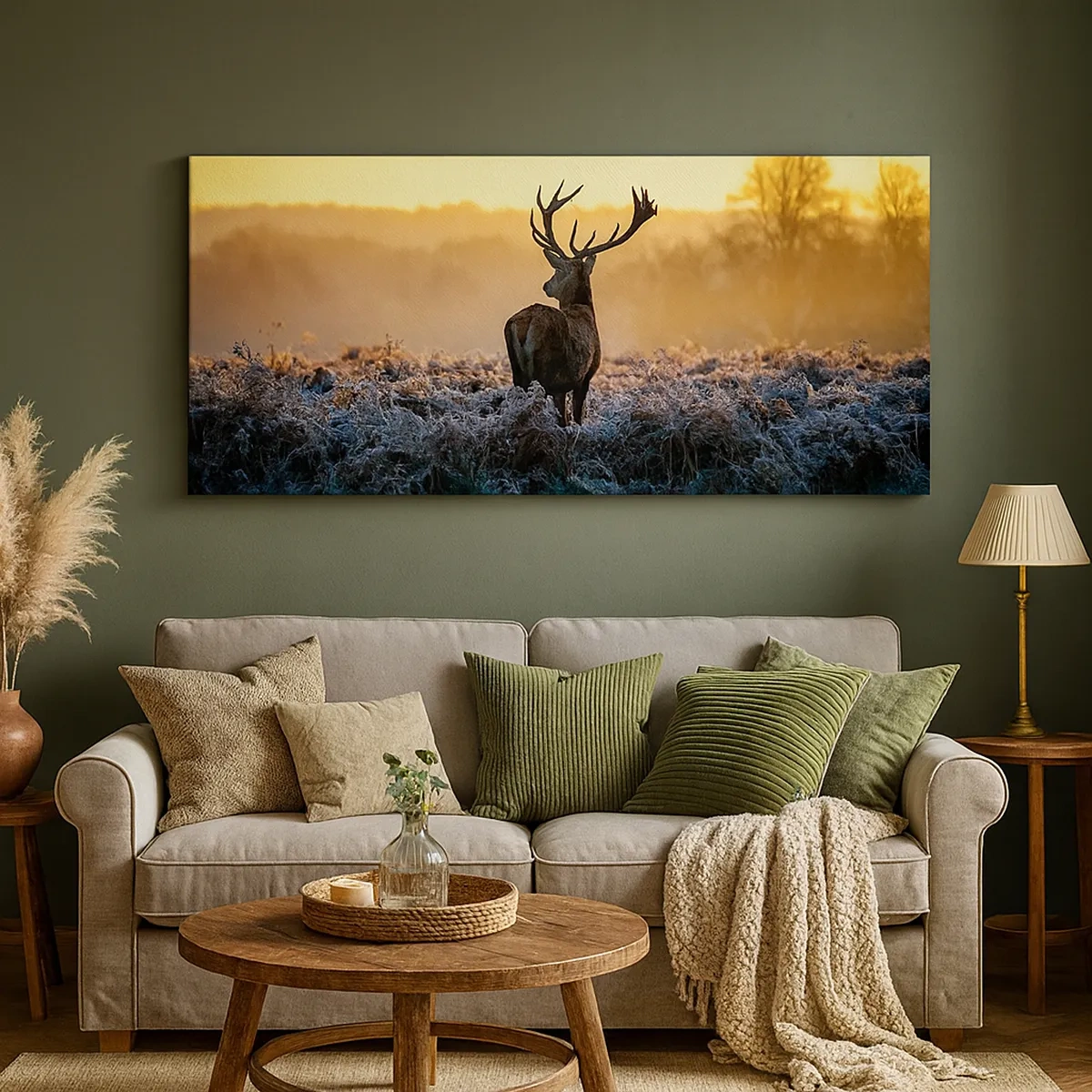 Cuadro sobre lienzo - Impresión de Imagen - Coronado en sus propios dominios - 30x30 cm