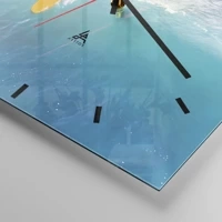 Esfera sin numeración, con rayas