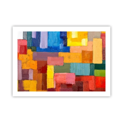 Póster - Cada una diferente, todas coloridas - 70x50 cm