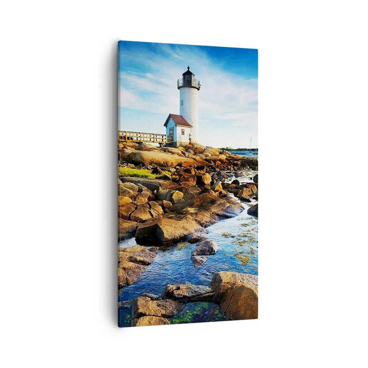 Cuadro sobre lienzo - Impresión de Imagen - Esperando vuestro regreso - 55x100 cm