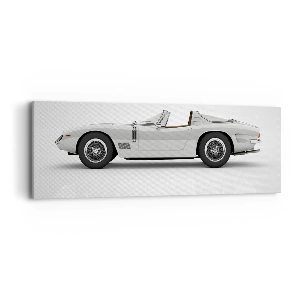 Cuadro sobre lienzo - Impresión de Imagen - Una promesa de diversión - 90x30 cm