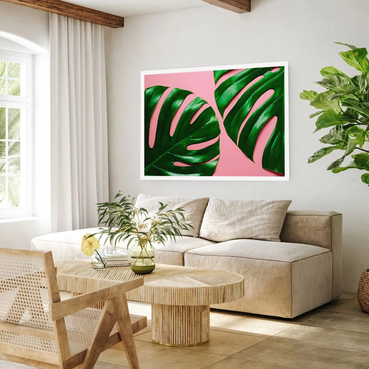Póster - Cita con el verde - 70x50 cm