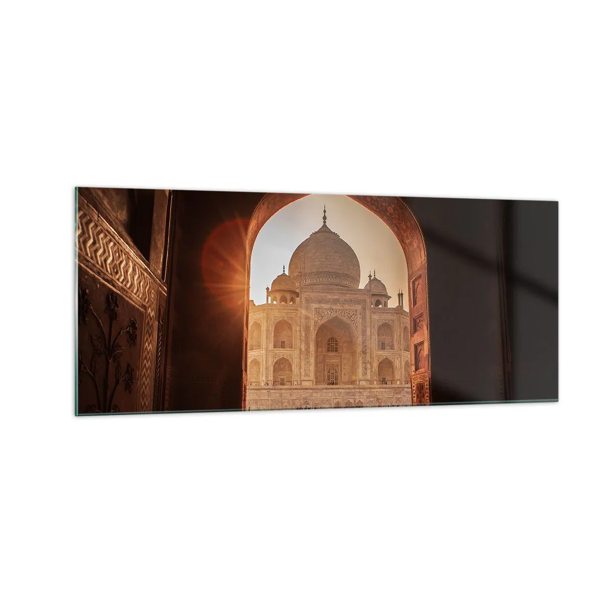 Cuadro sobre vidrio - Impresiones sobre Vidrio - Un monumento al amor sobrenatural - 100x40 cm