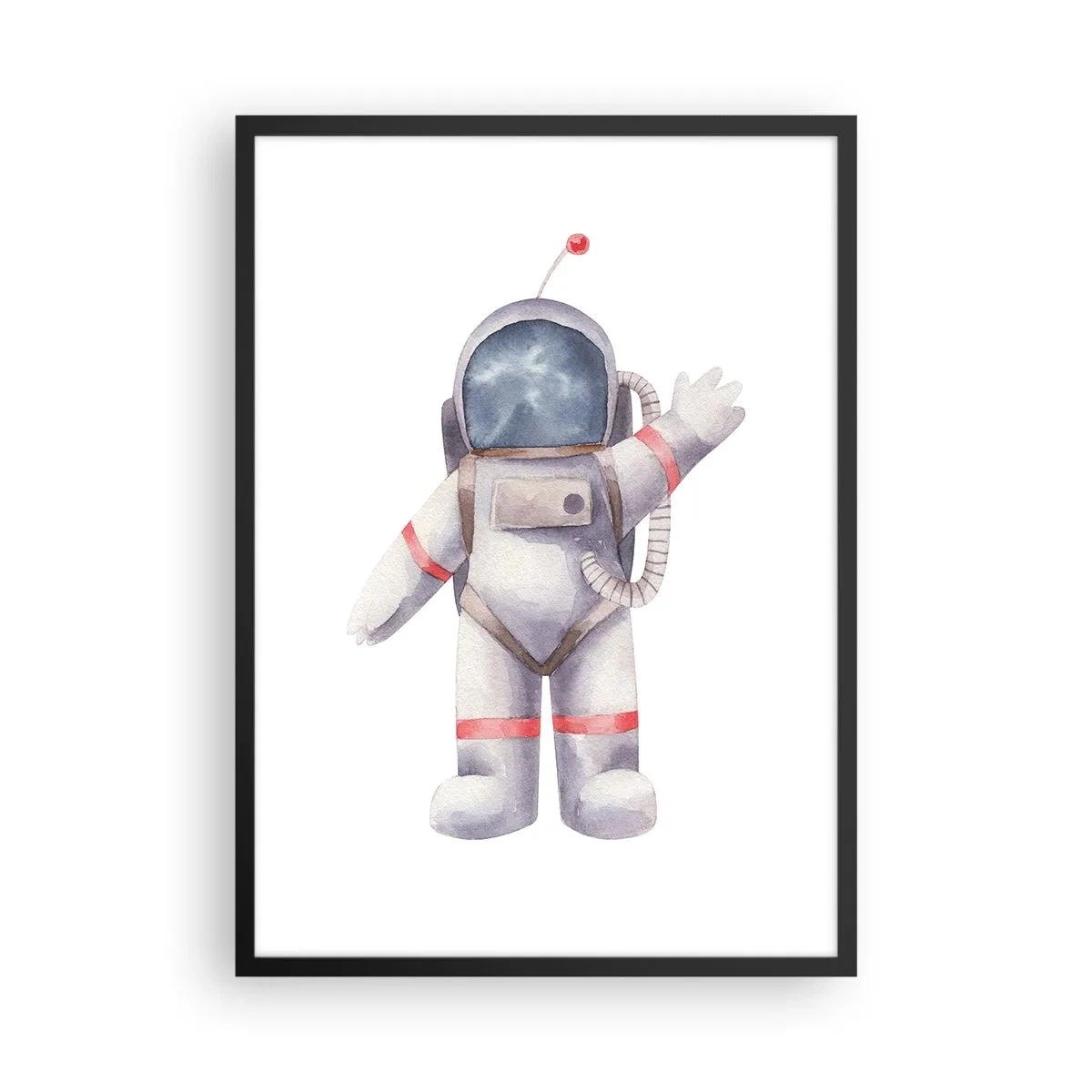 Póster en marco negro - Esto es todo por ahora - 50x70 cm