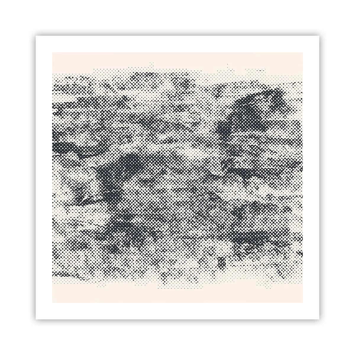 Póster - Composición brumosa - 60x60 cm