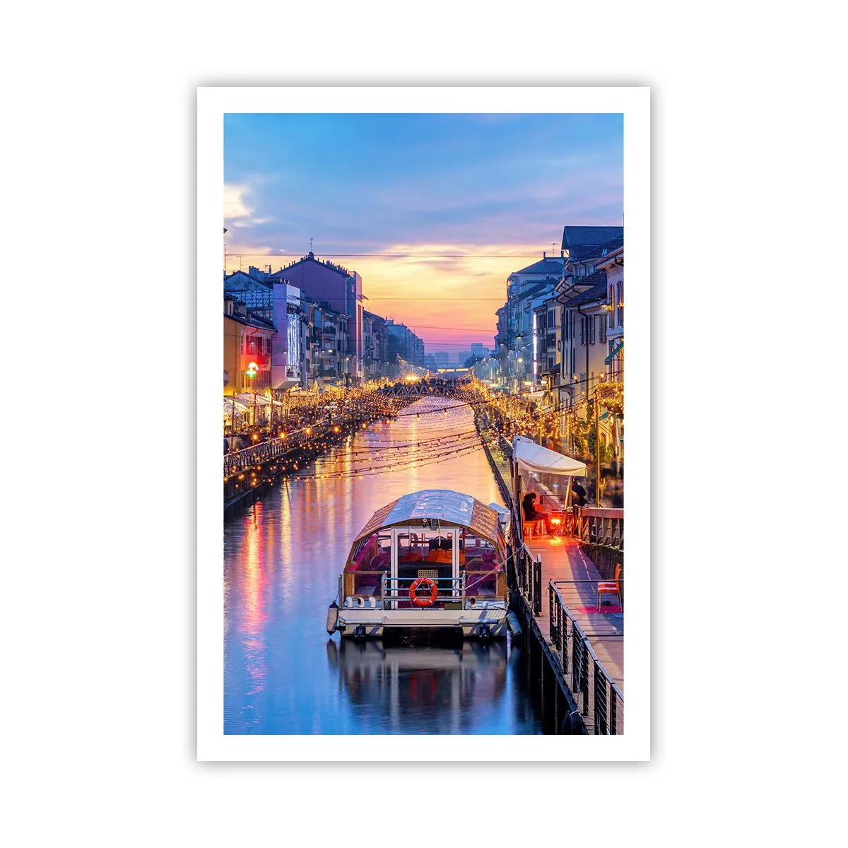 Póster - Una noche de luz y diversión - 61x91 cm