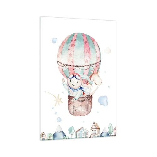 Cuadro sobre vidrio - Impresiones sobre Vidrio - Volveremos pronto - 80x120 cm