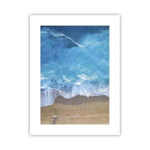 Póster - El poder del azul - 30x40 cm