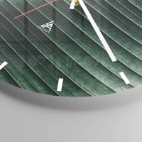 Esfera sin numeración, con rayas