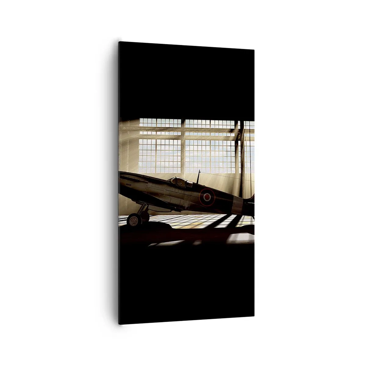 Cuadro sobre lienzo - Impresión de Imagen - El descanso del guerrero - 65x120 cm