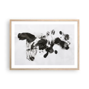 Póster en marco roble claro - ¿Un método en la locura? - 70x50 cm