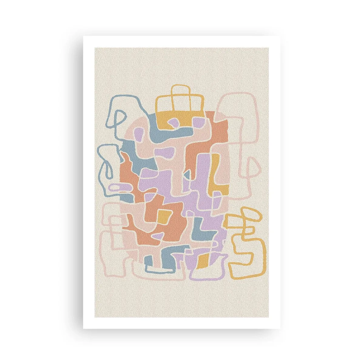 Póster - Laberinto - una alegre aventura - 61x91 cm