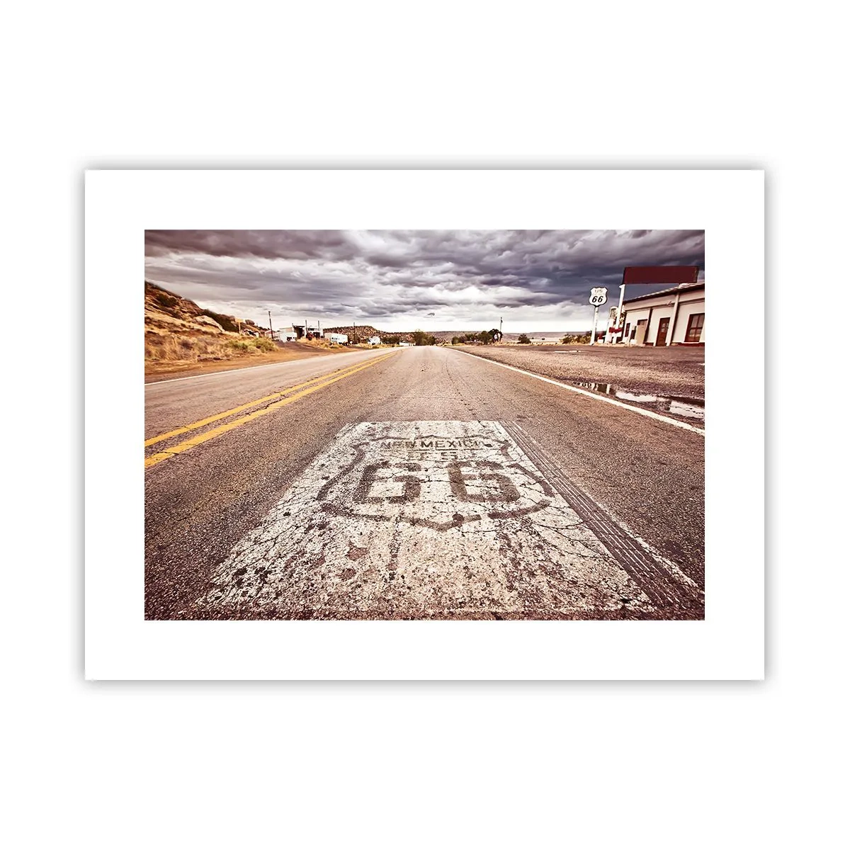 Póster - Mother Road: una leyenda americana - 40x30 cm