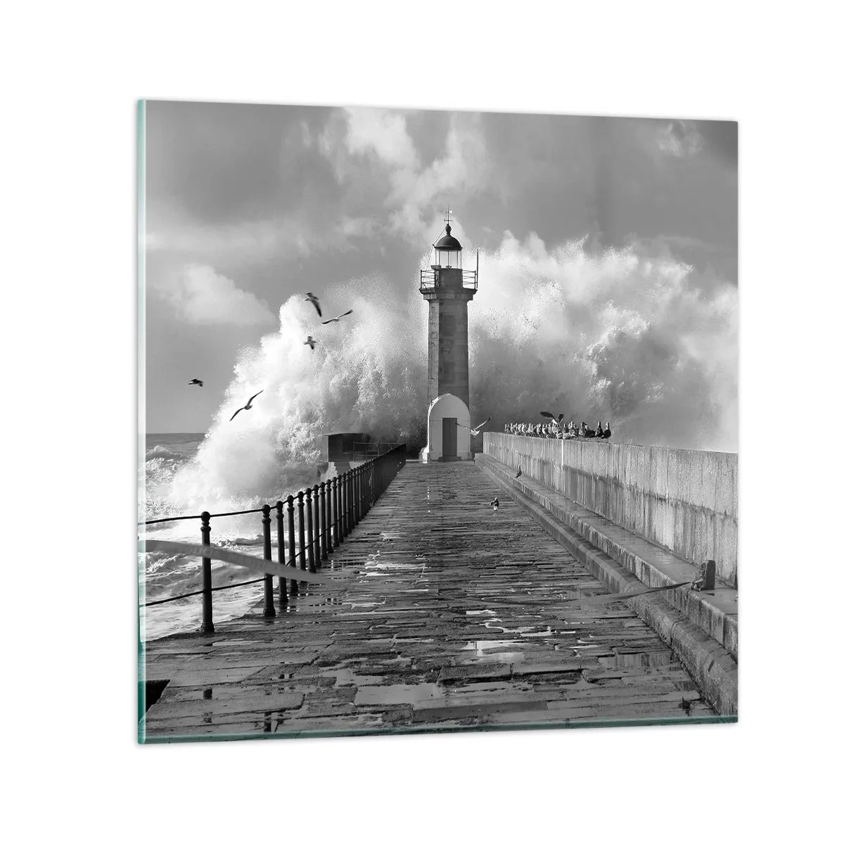 Cuadro sobre vidrio - Impresiones sobre Vidrio - Audaz - 50x50 cm