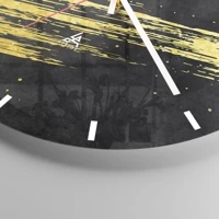 Esfera sin numeración, con rayas