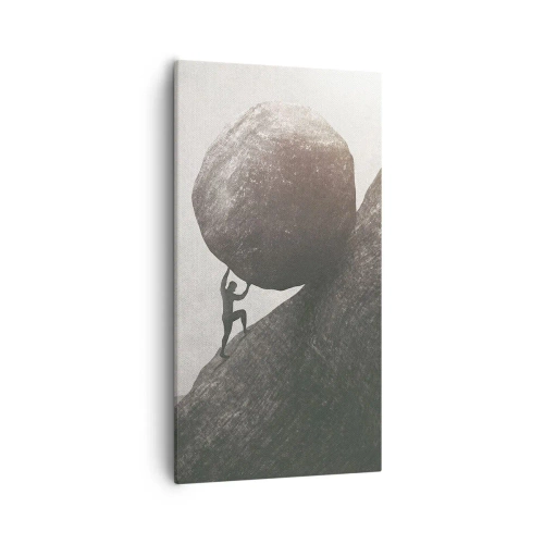 Cuadro sobre lienzo - Impresión de Imagen - Creo, contra toda esperanza - 55x100 cm