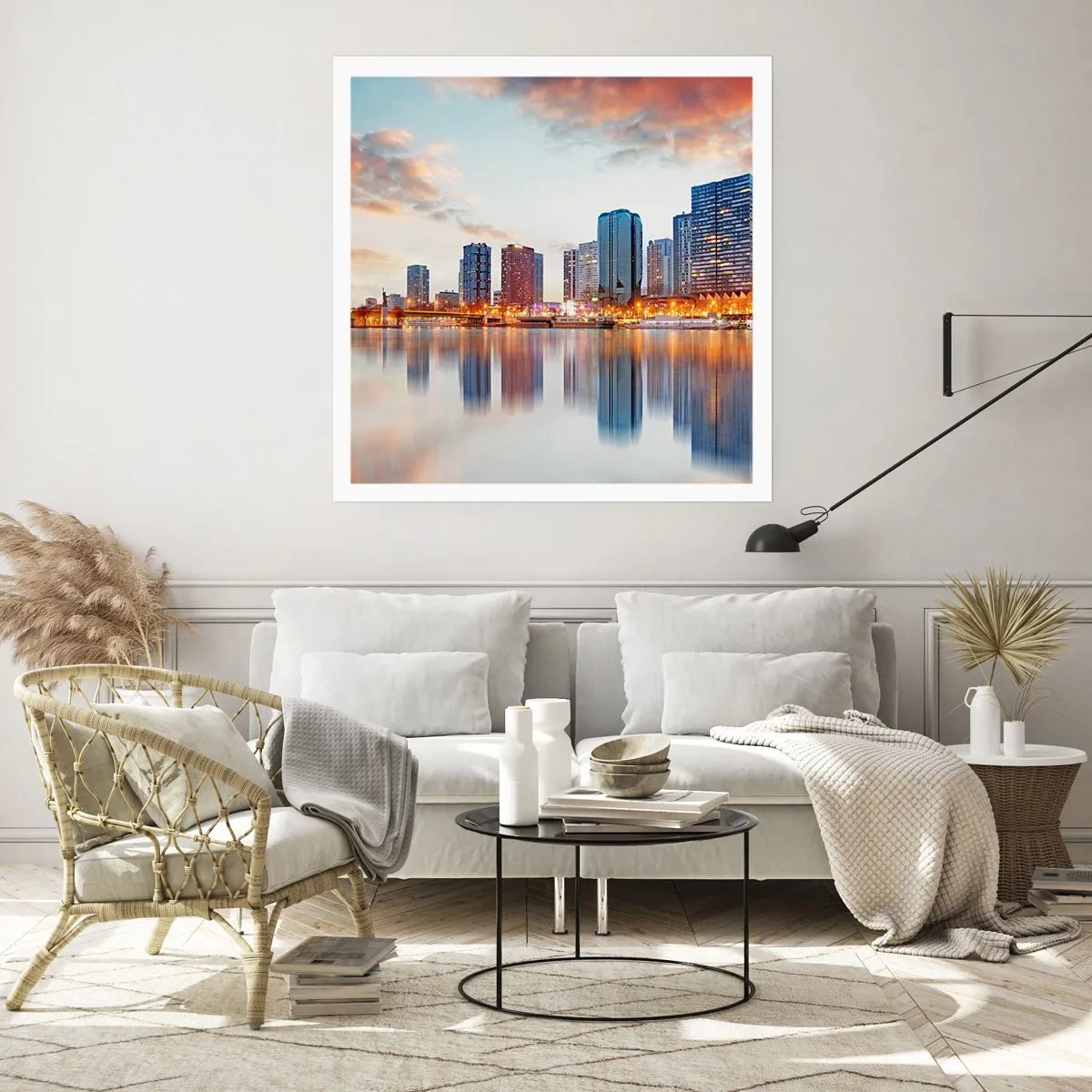 Póster - La calma monumental de París - 30x30 cm