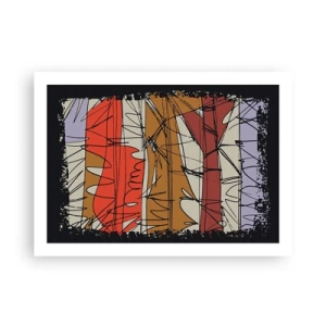 Póster - Composición espontánea - 70x50 cm