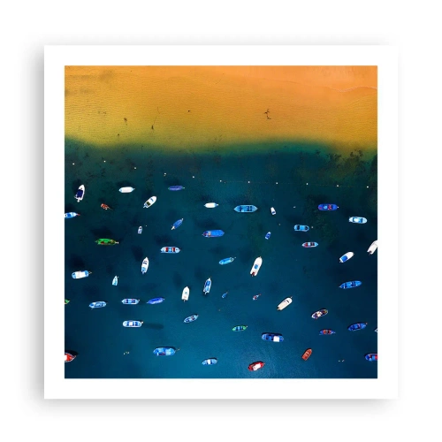 Póster - Un juego de vacaciones - 60x60 cm