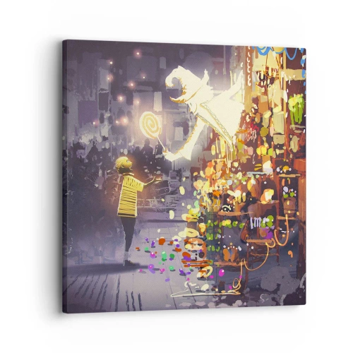 Cuadro sobre lienzo - Impresión de Imagen - Los hechizos existen - 30x30 cm