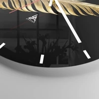 Esfera sin numeración, con rayas