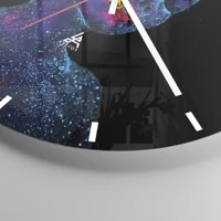 Esfera sin numeración, con rayas