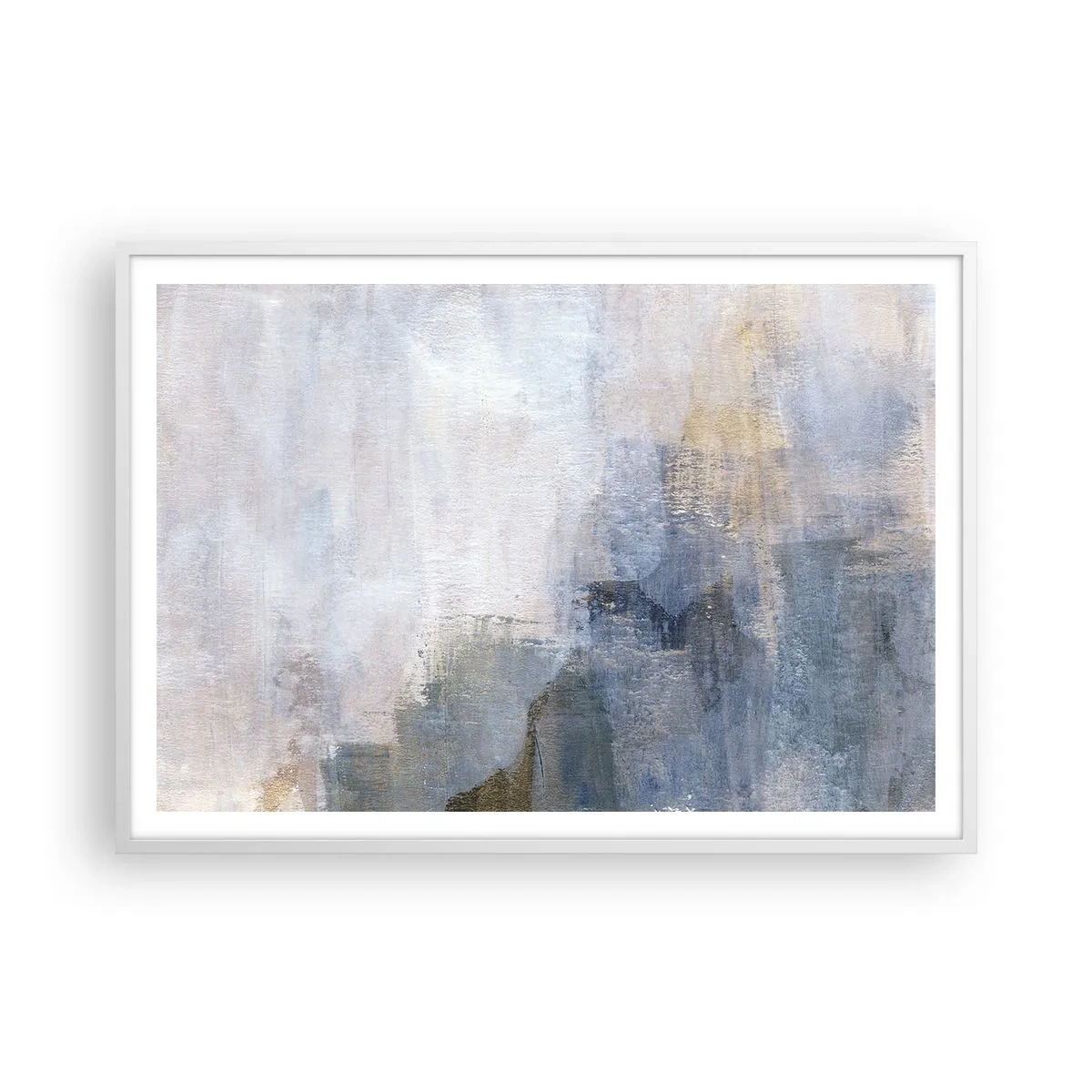 Póster en marco blanco - Tonos de color - 100x70 cm