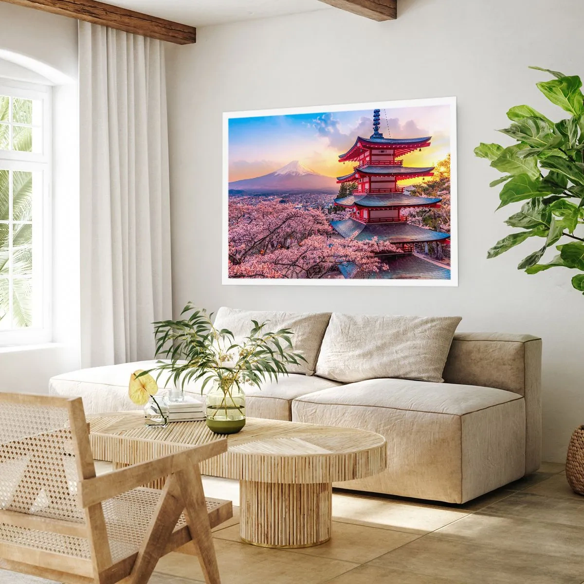 Póster - La esencia del espíritu japonés - 70x50 cm