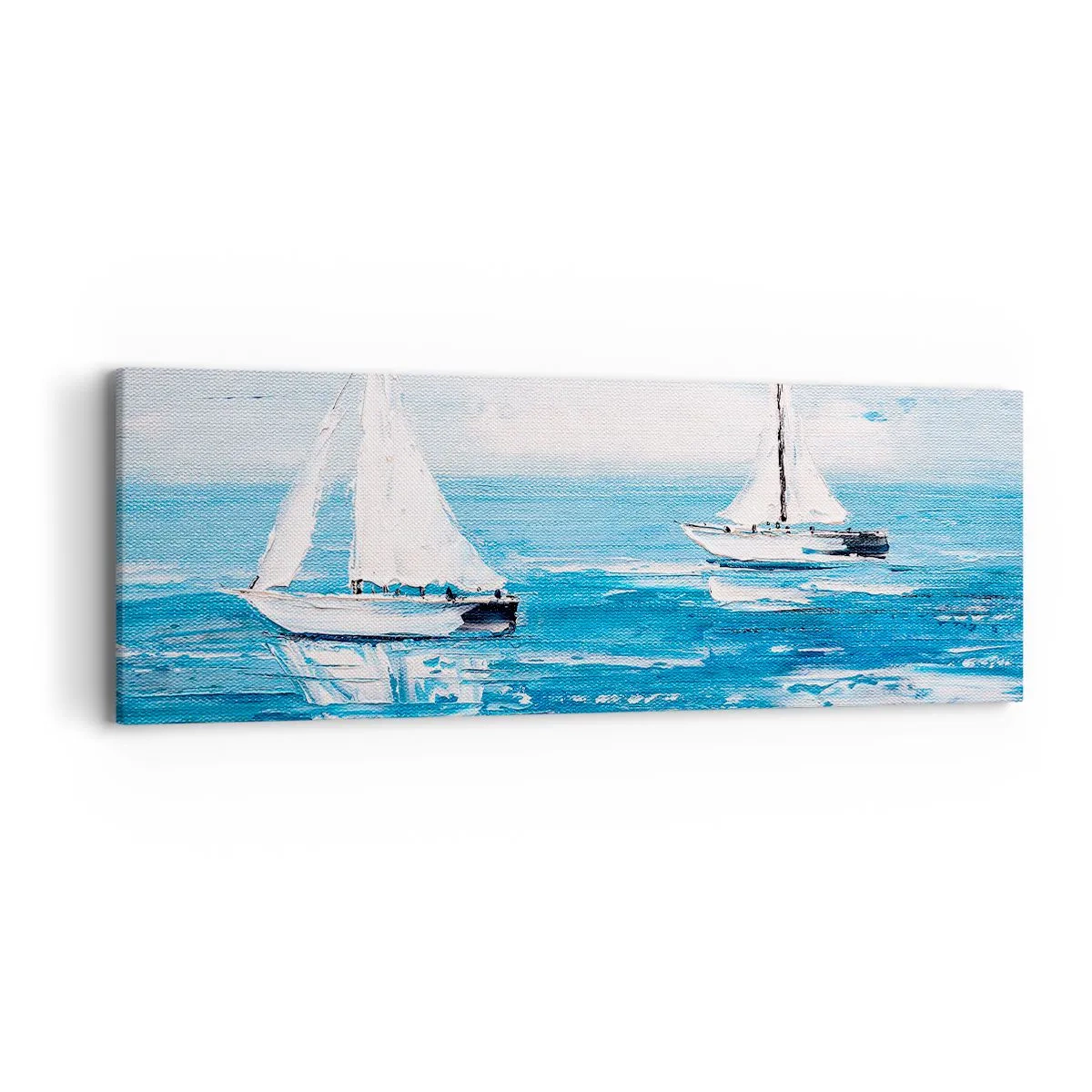 Cuadro sobre lienzo - Impresión de Imagen - Con un amigo a tu lado - 90x30 cm