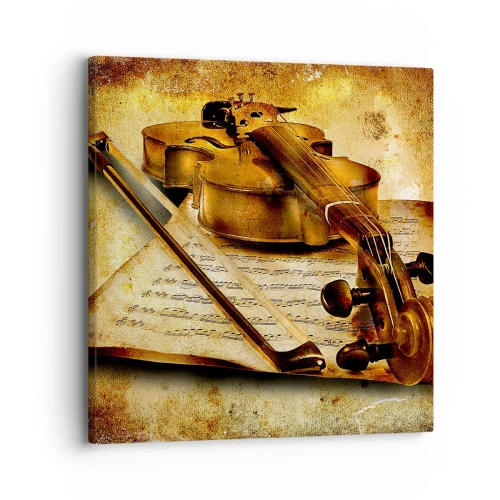 Cuadro sobre lienzo - Impresión de Imagen - Se necesita un virtuoso de inmediato - 30x30 cm