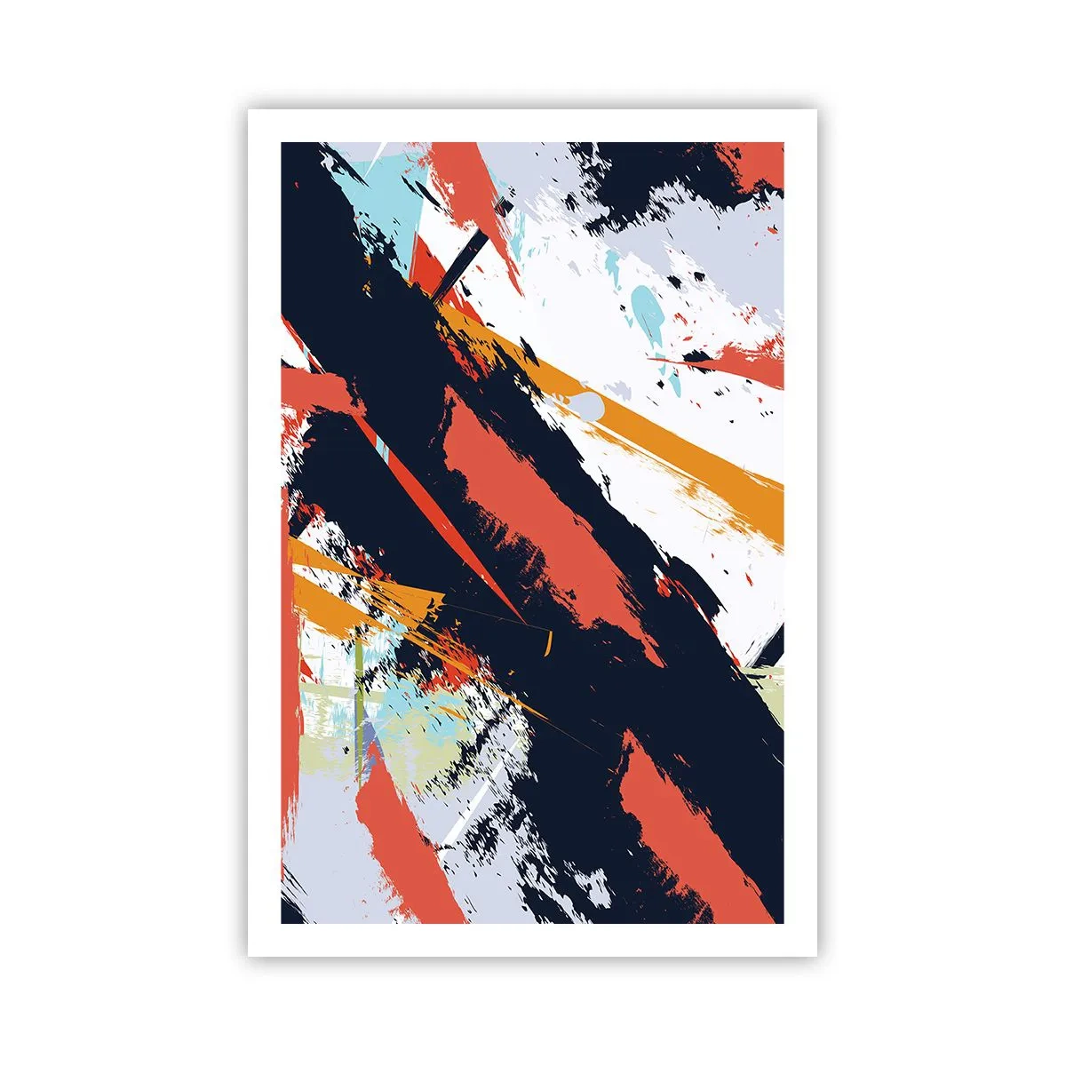 Póster - Composición dinámica - 61x91 cm