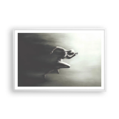 Póster en marco blanco - Imparable - 91x61 cm