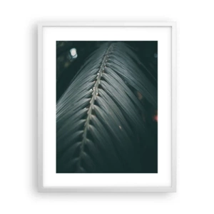 Póster en marco blanco - La precisión de la naturaleza - 40x50 cm