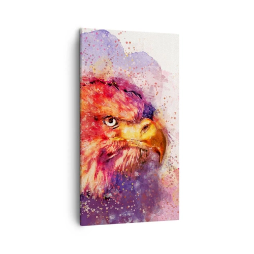 Cuadro sobre lienzo - Impresión de Imagen - No quieres saber lo que estoy pensando - 45x80 cm