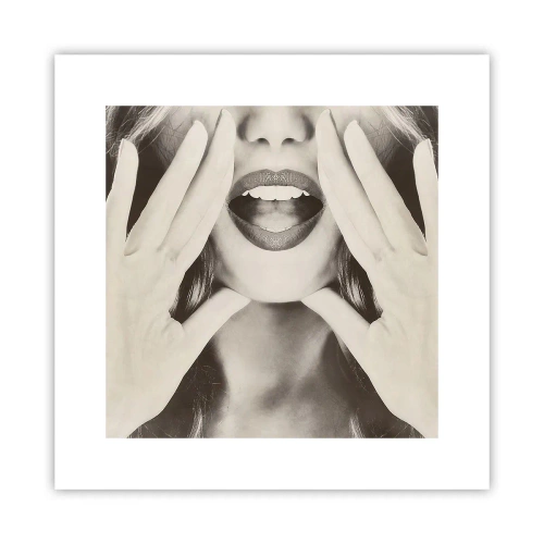 Póster - ¡Ya estoy en camino! - 30x30 cm